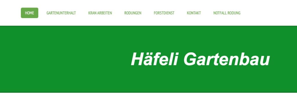 Häfeli Gartenbau